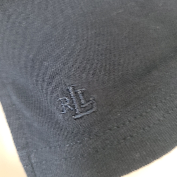 Ralph Lauren boatneck tshirt in navy blue - Picture 4 of 6